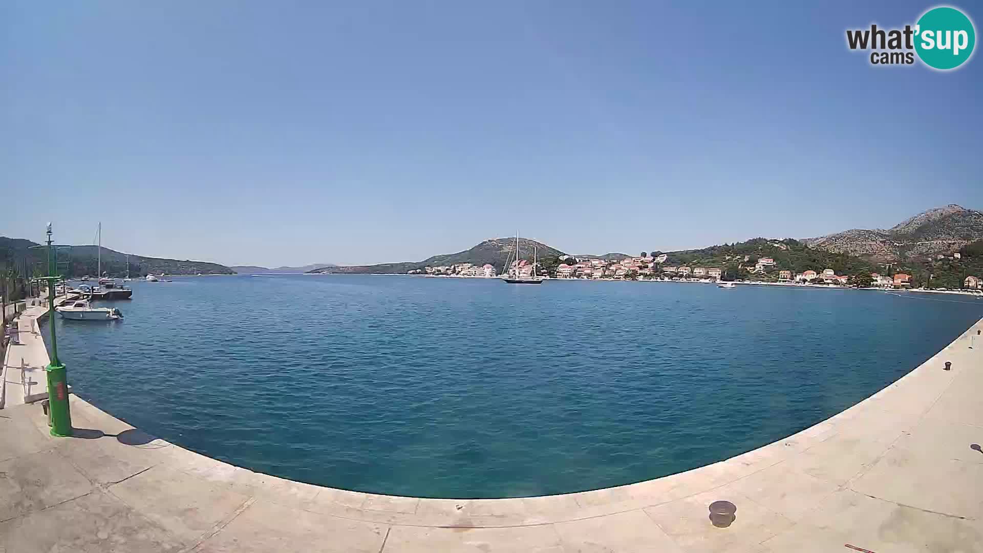 Spletna kamera Slano – Riva