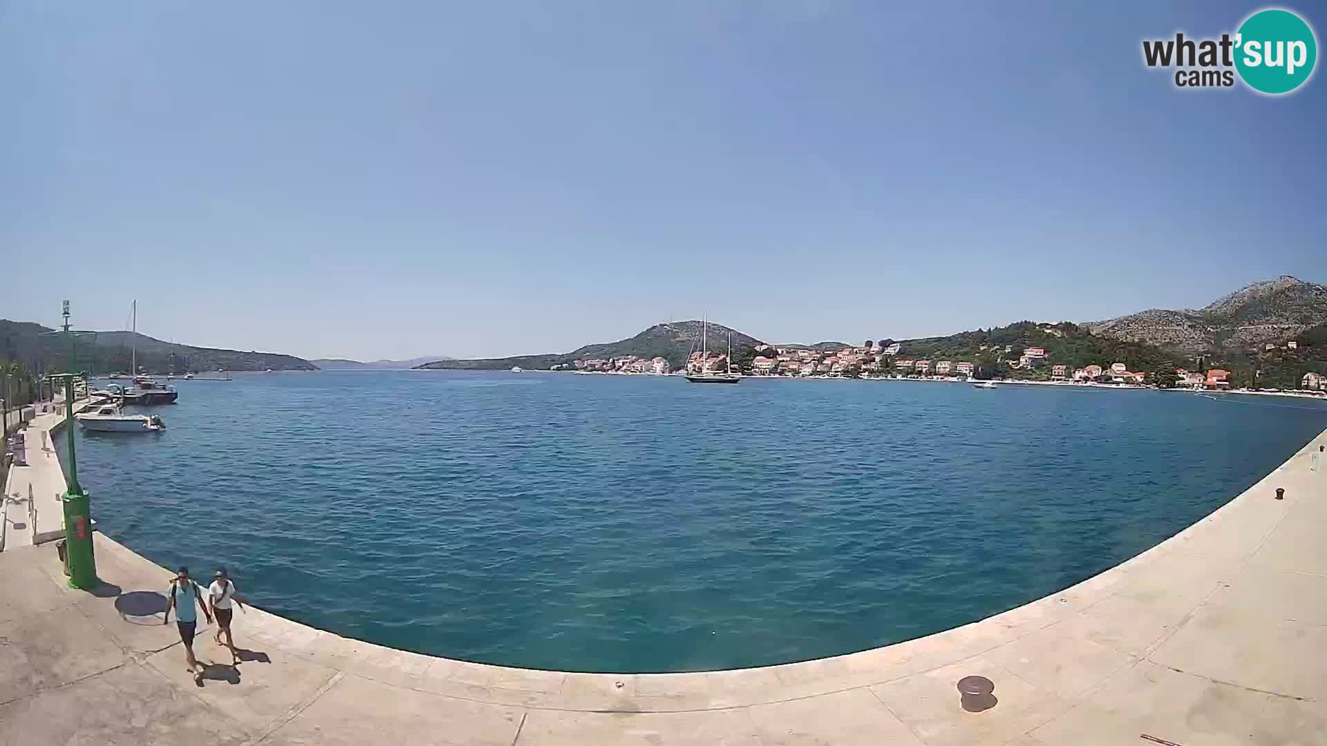 Web kamera Slano – bahía