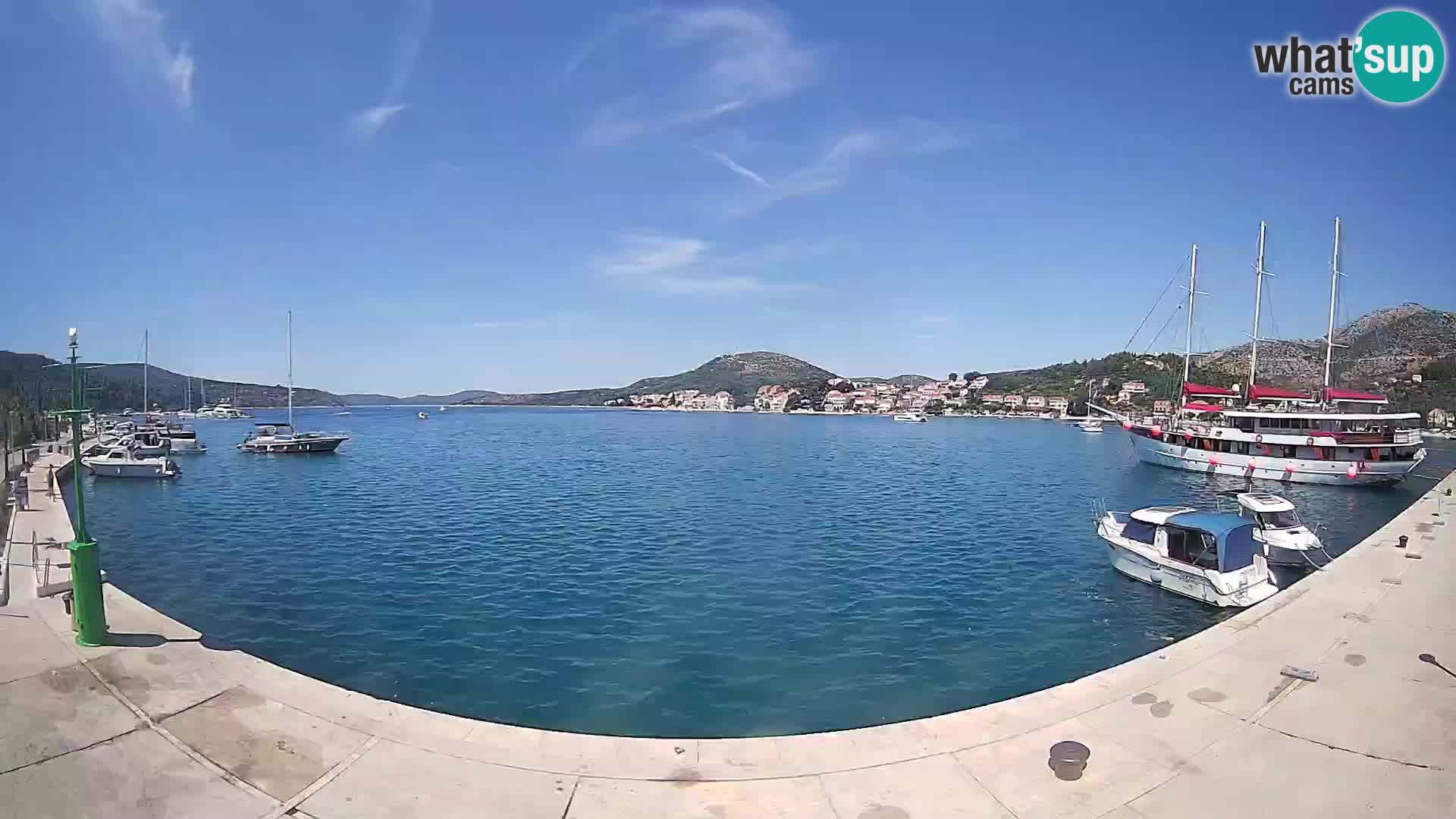 Spletna kamera Slano – Riva