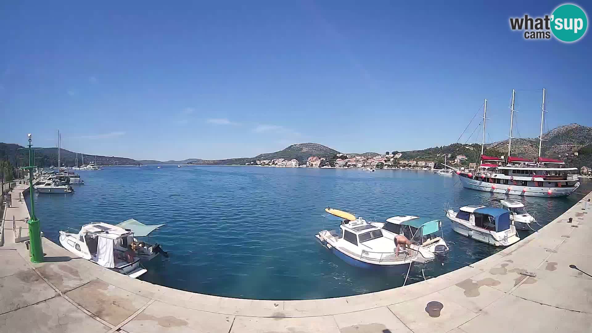 Web kamera Slano – bahía