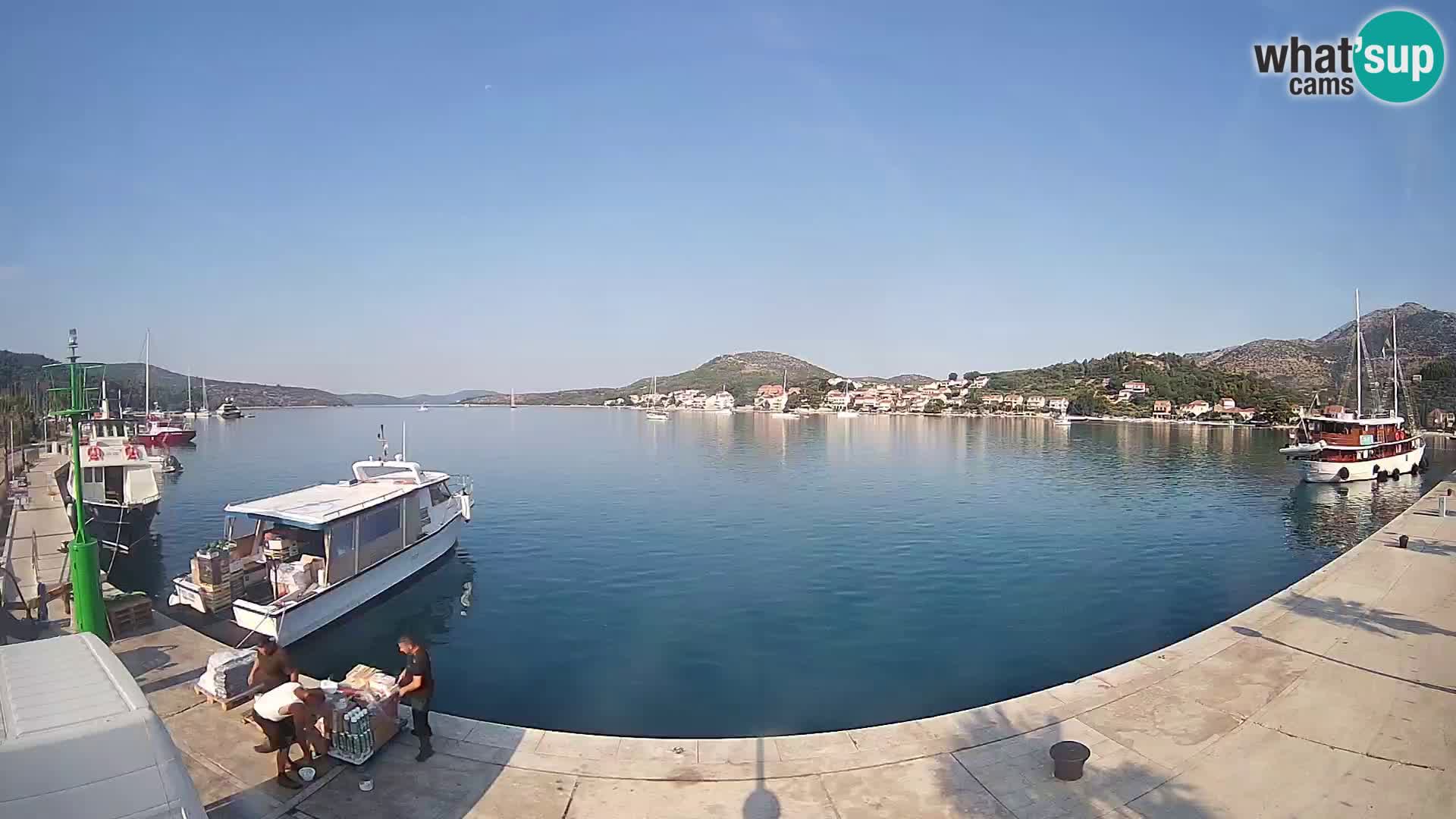 Spletna kamera Slano – Riva
