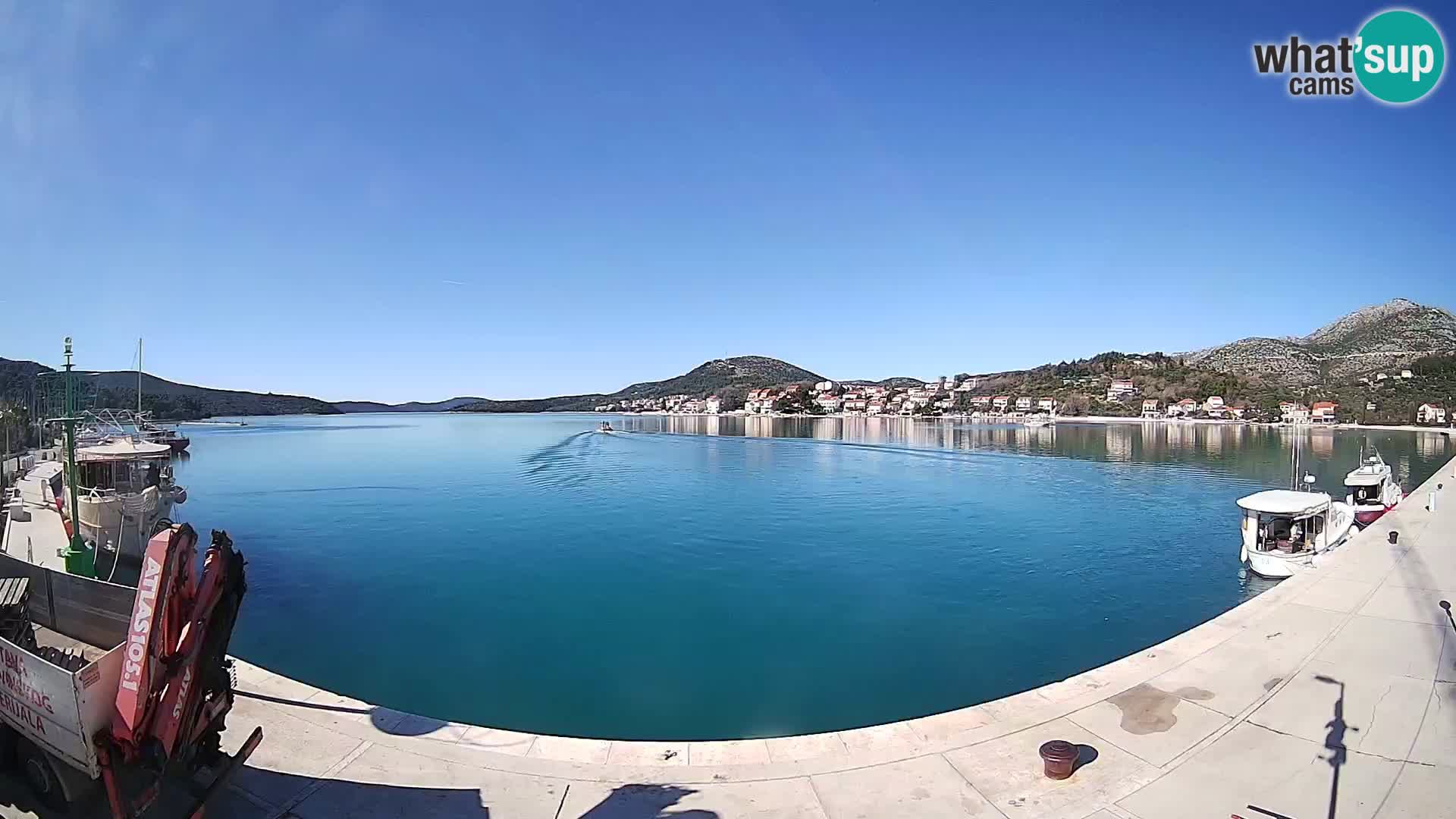 Spletna kamera Slano – Riva