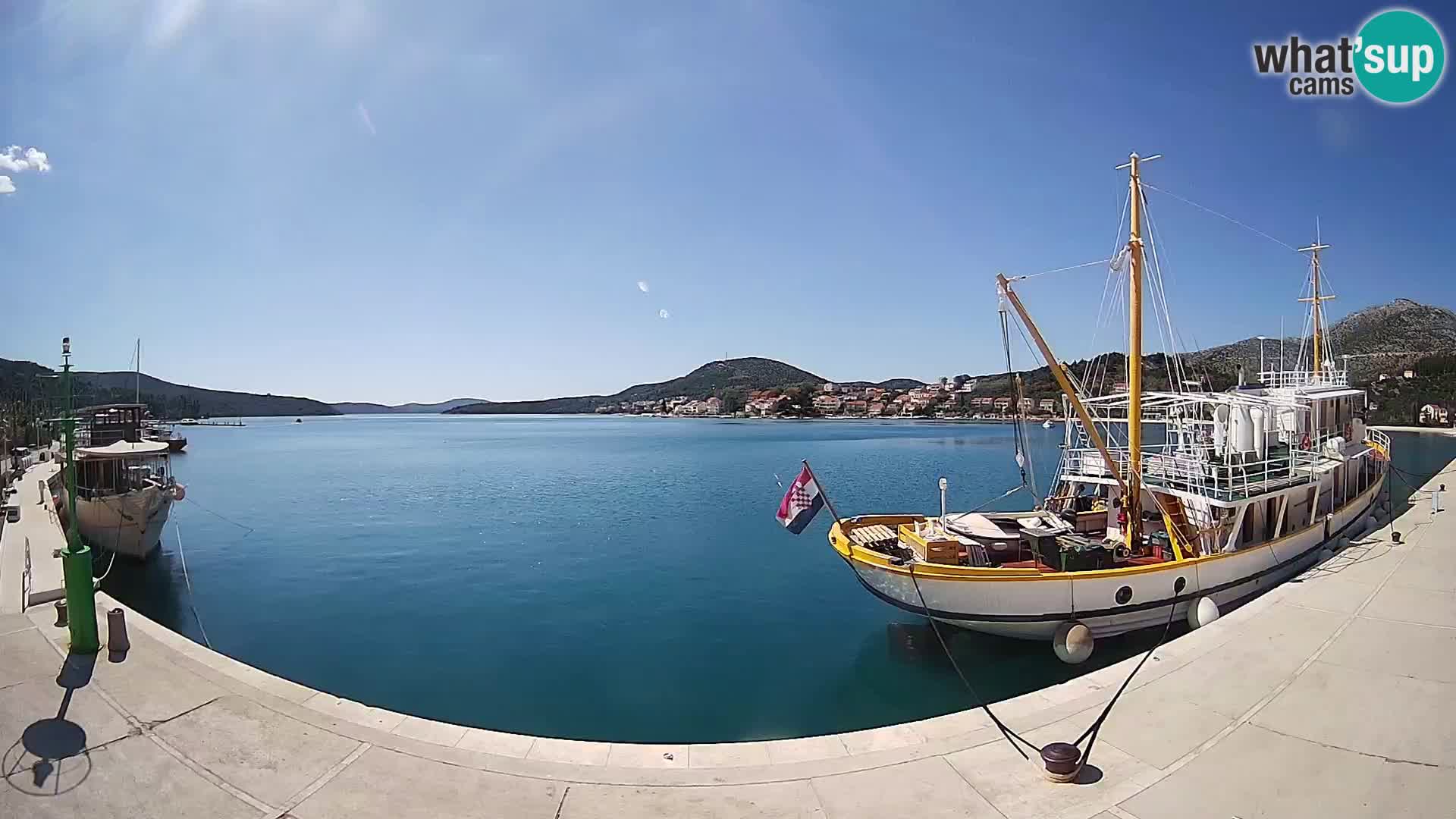 Spletna kamera Slano – Riva