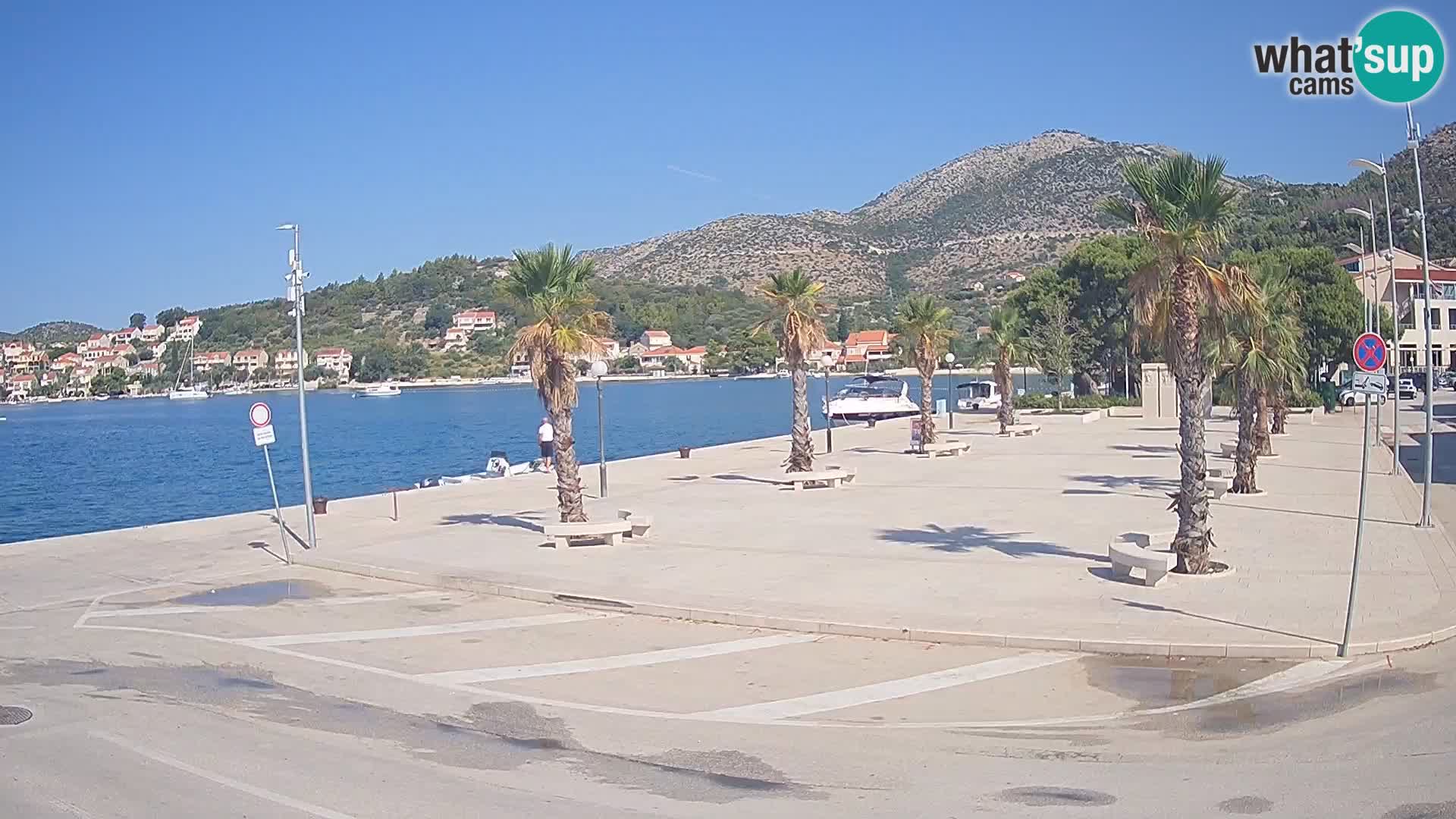 Livecam Slano – Dubrovnik Neretva region webcam Croatie