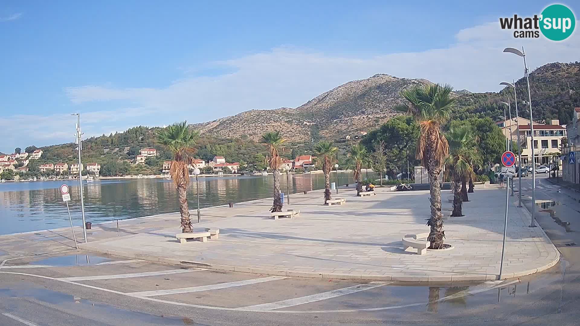 Livecam Slano – Dubrovnik Neretva region webcam Croatie