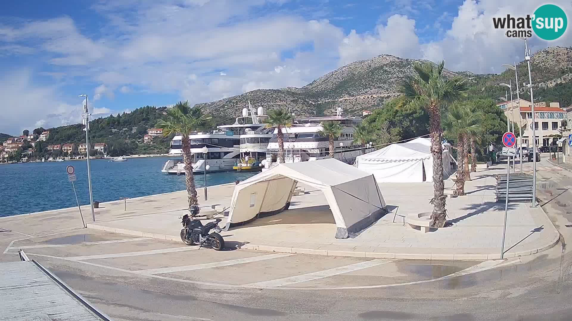 Live cam Slano – Dubrovnik Neretva region webcam Croatia