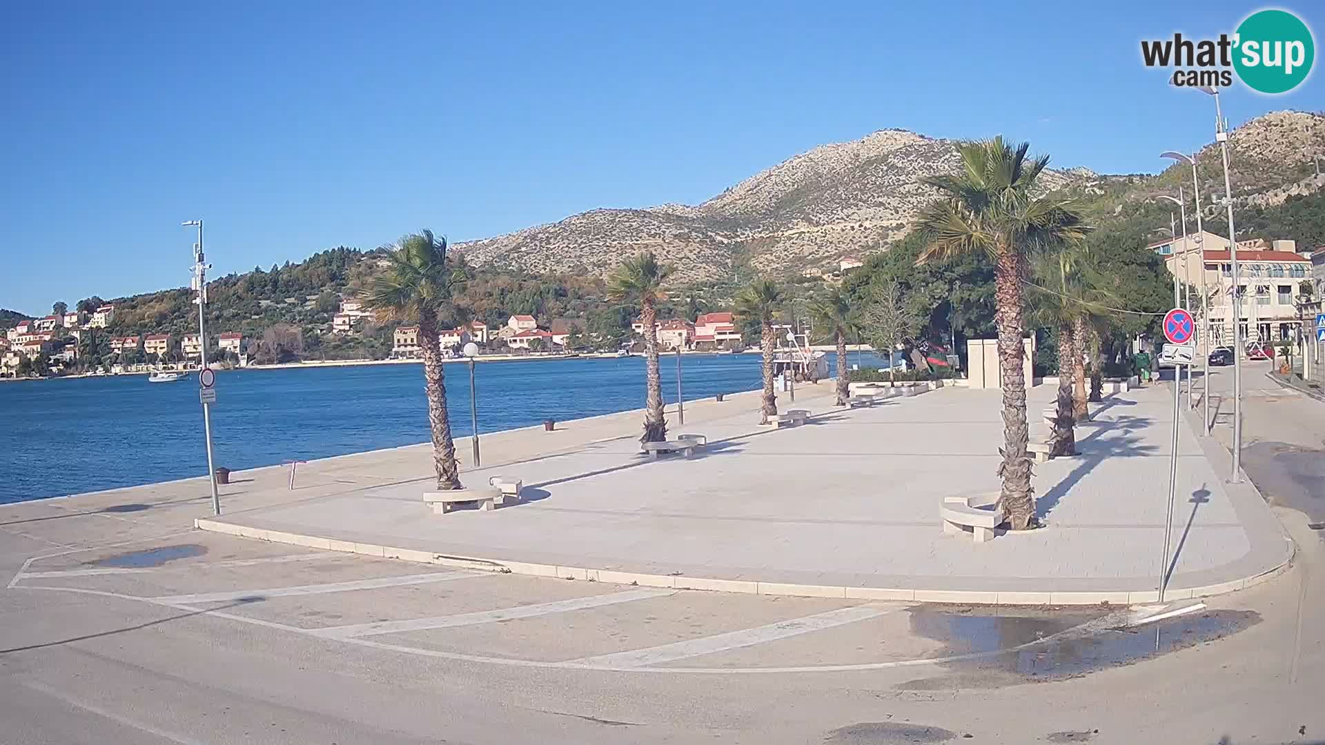 Livecam Slano – Dubrovnik Neretva region webcam Croatie