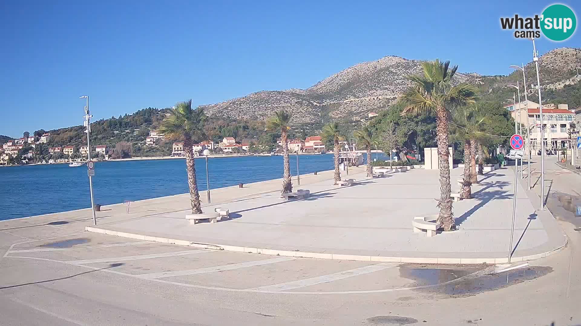 Livecam Slano – Dubrovnik Neretva region webcam Croatie