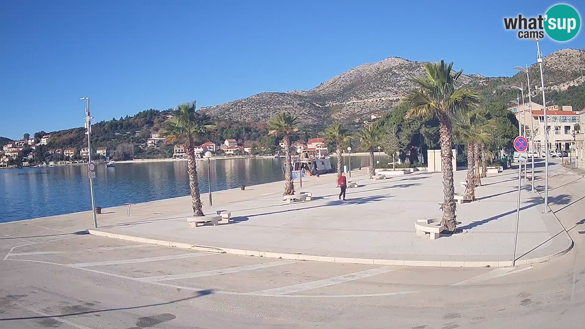 Livecam Slano – Dubrovnik Neretva region webcam Croatie