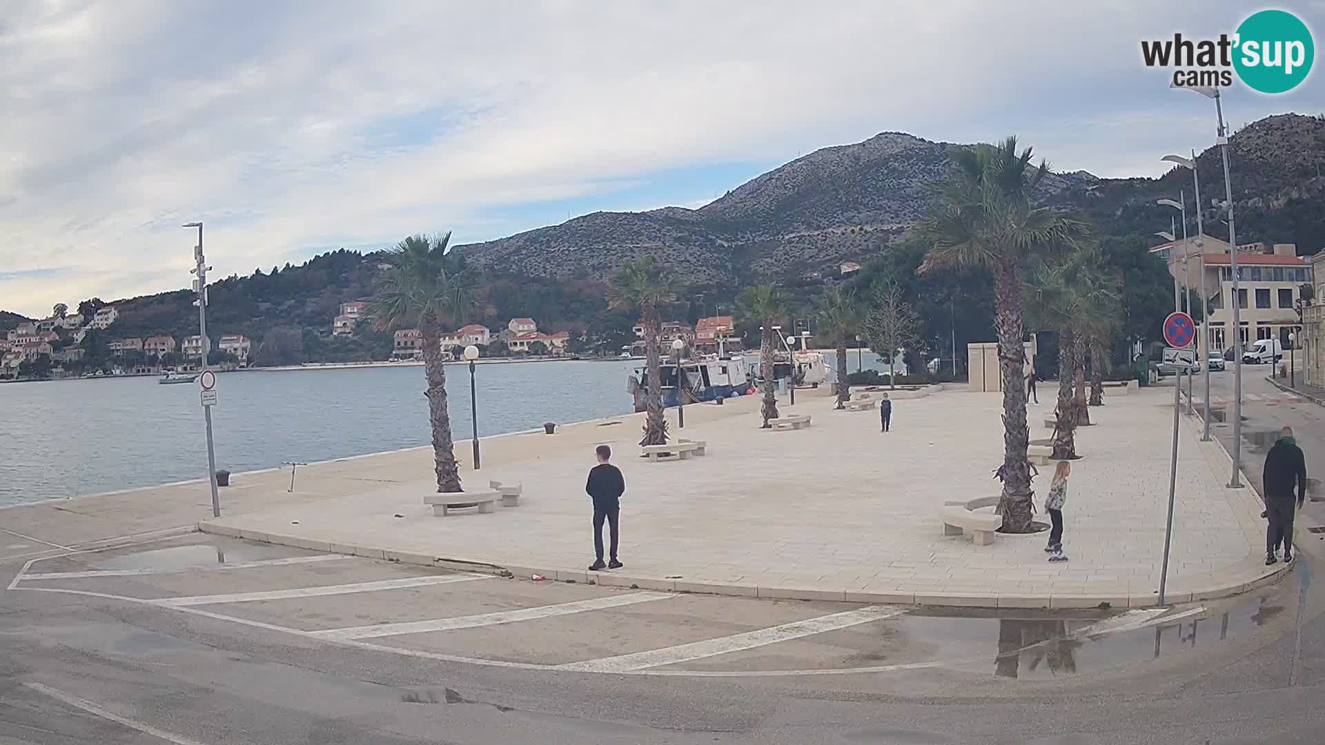 Livecam Slano – Dubrovnik Neretva region webcam Croatie