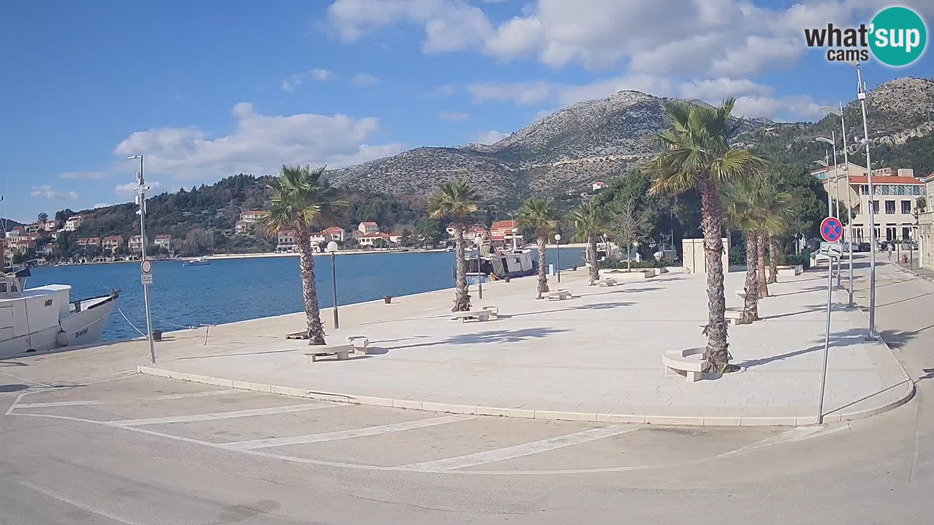 Livecam Slano – Dubrovnik Neretva region webcam Croatie