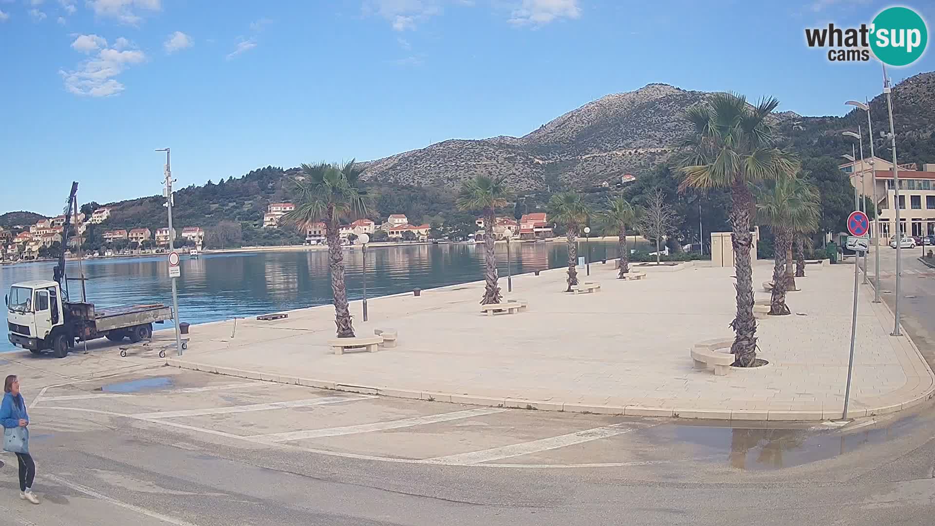 Livecam Slano – Dubrovnik Neretva region webcam Croatie