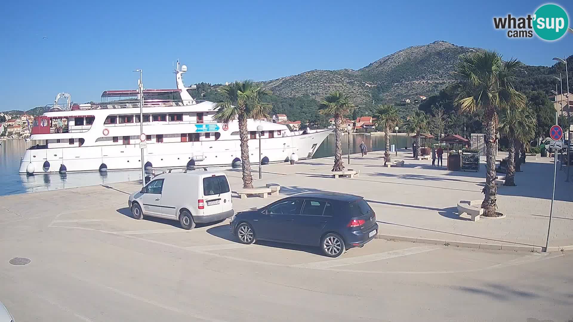 Livecam Slano – Dubrovnik Neretva region webcam Croatie