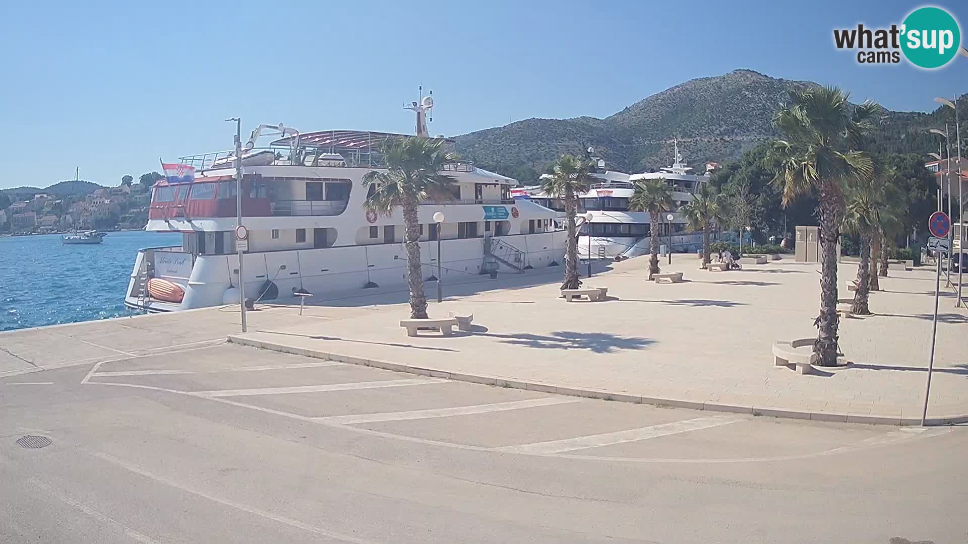 Livecam Slano – Dubrovnik Neretva region webcam Croatie