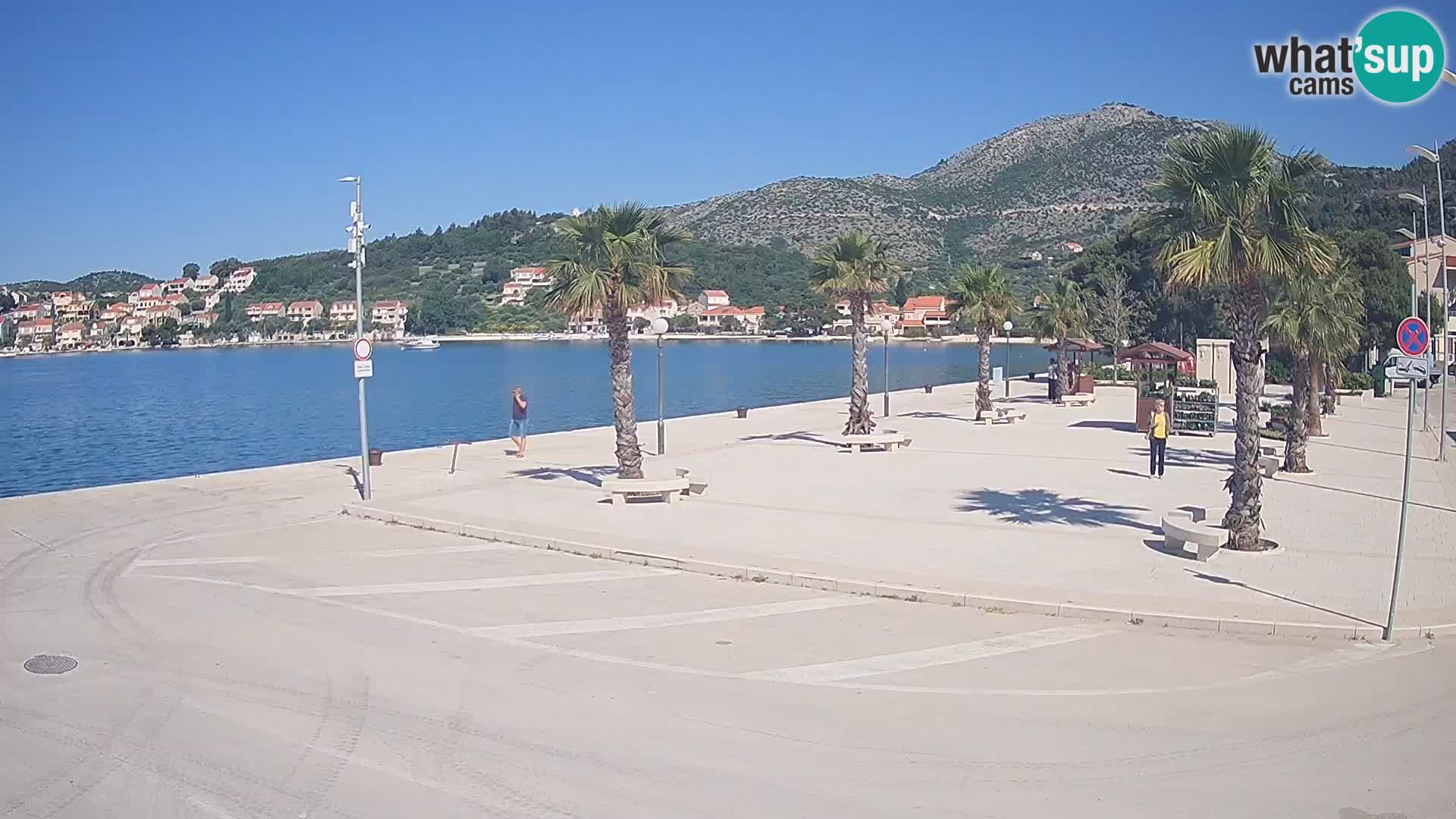 Livecam Slano – Dubrovnik Neretva region webcam Croatie