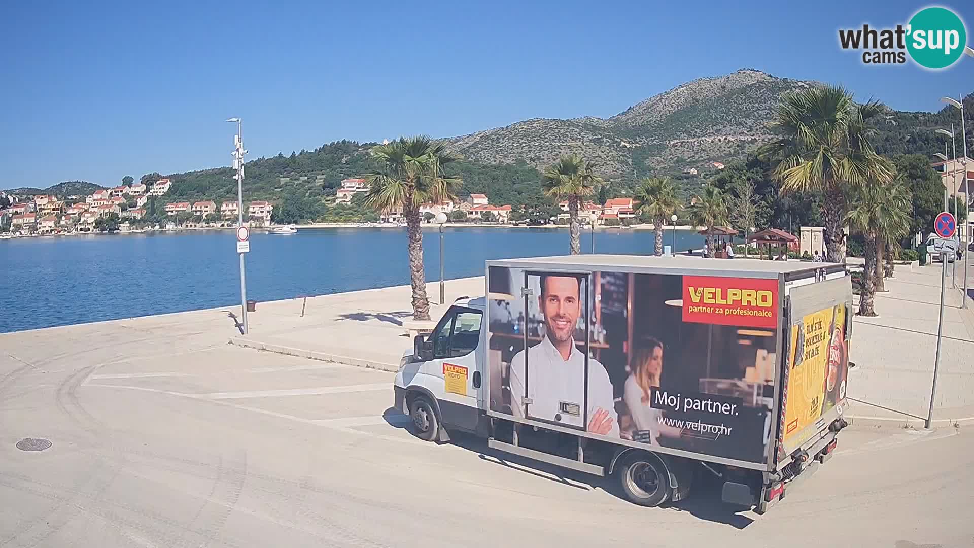 Livecam Slano – Dubrovnik Neretva region webcam Croatie