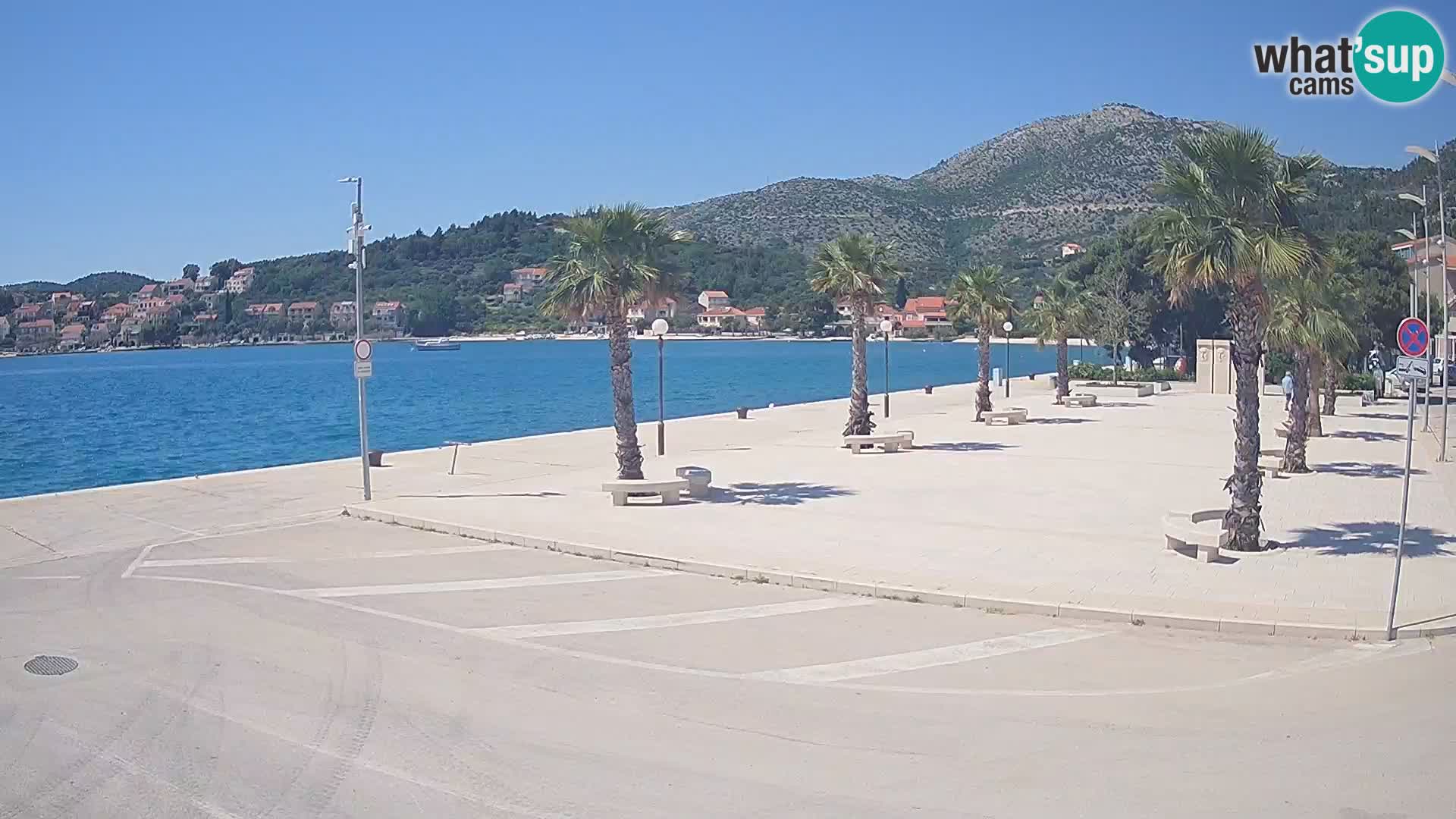 Livecam Slano – Dubrovnik Neretva region webcam Croatie