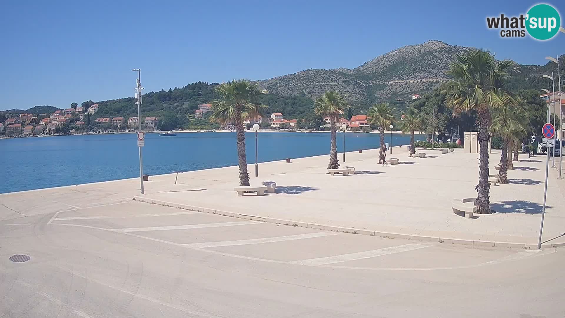 Livecam Slano – Dubrovnik Neretva region webcam Croatie