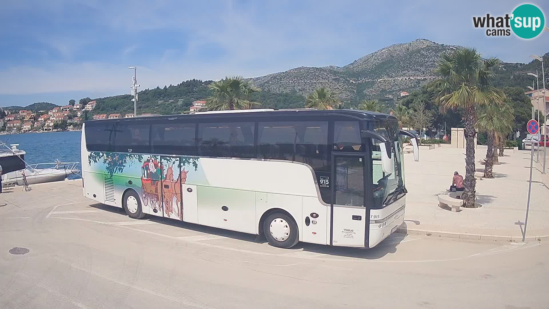 Livecam Slano – Dubrovnik Neretva region webcam Croatie