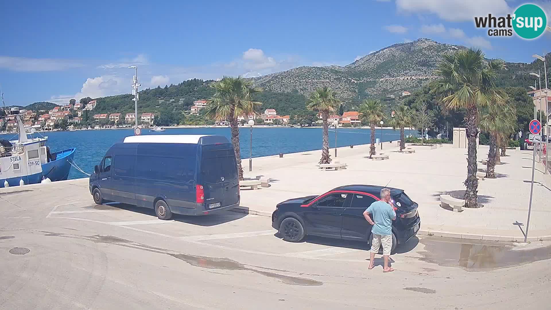 Livecam Slano – Dubrovnik Neretva region webcam Croatie