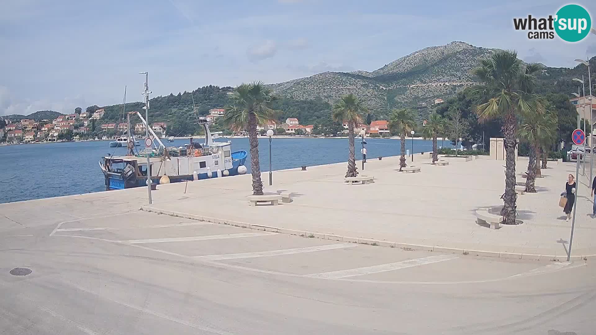 Livecam Slano – Dubrovnik Neretva region webcam Croatie