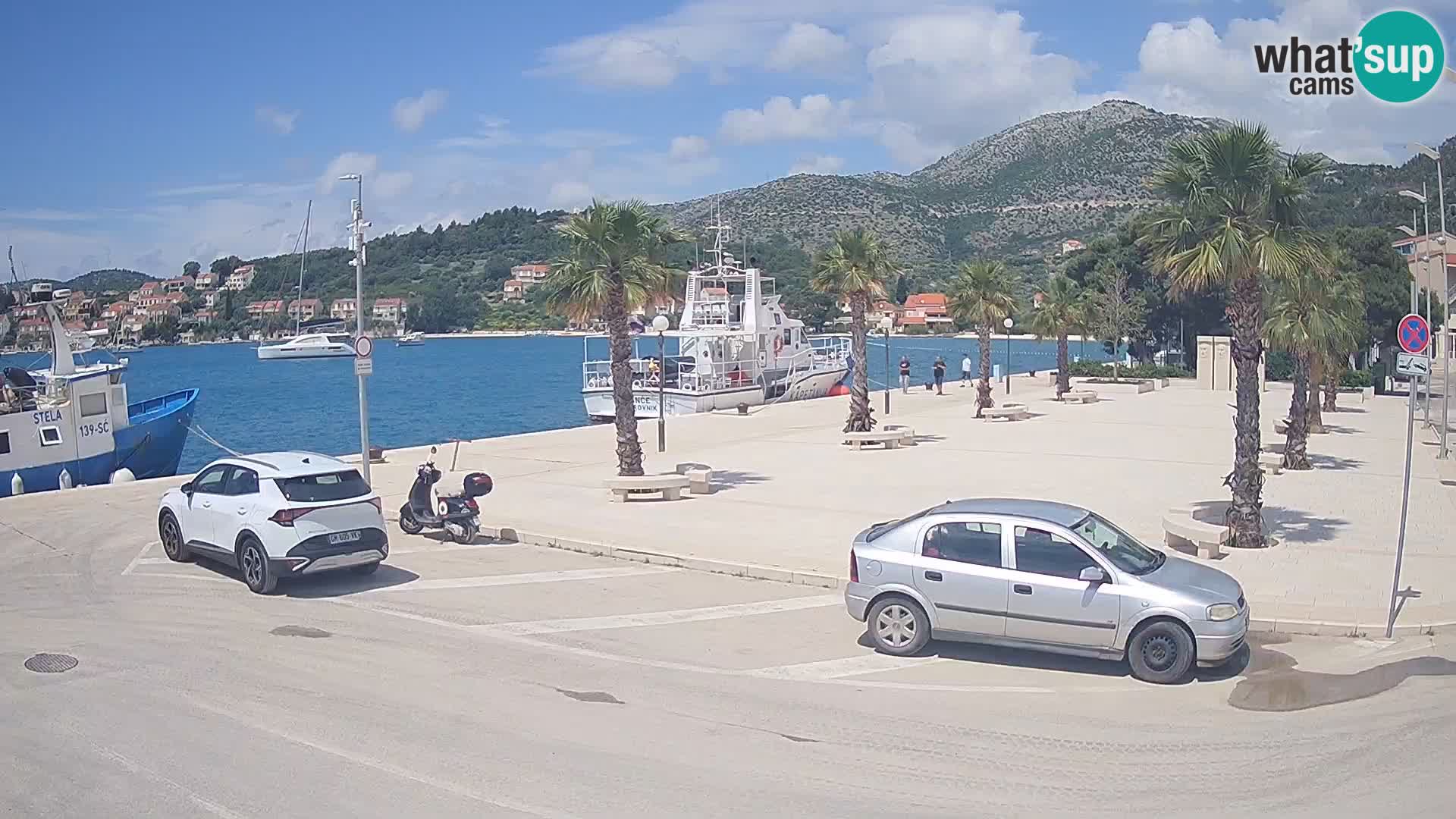 Livecam Slano – Dubrovnik Neretva region webcam Croatie