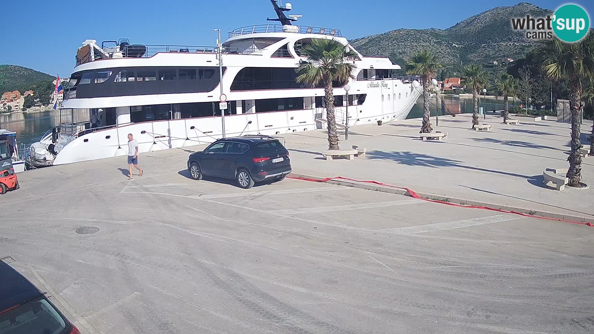 Livecam Slano – Dubrovnik Neretva region webcam Croatie