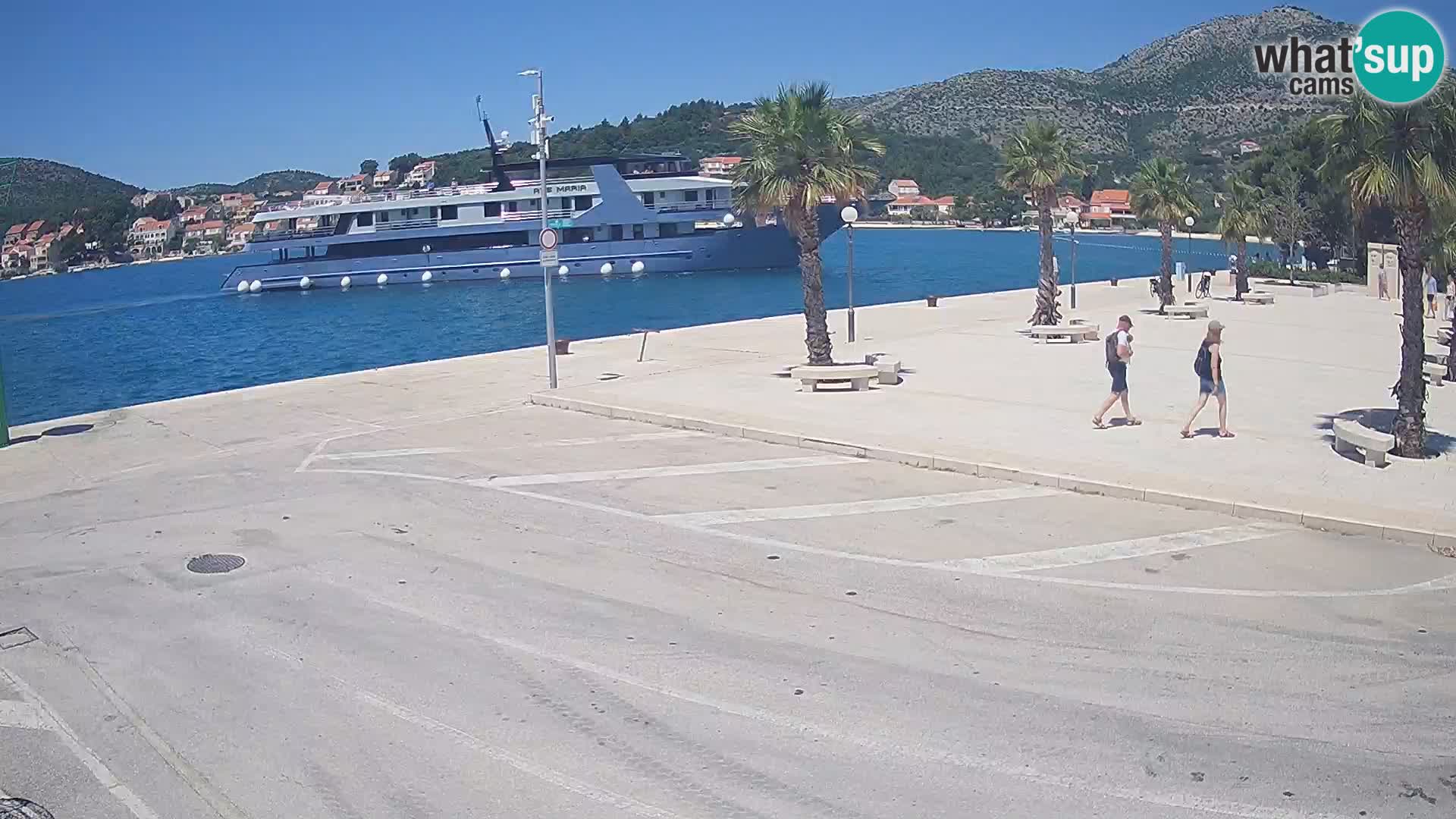 Livecam Slano – Dubrovnik Neretva region webcam Croatie