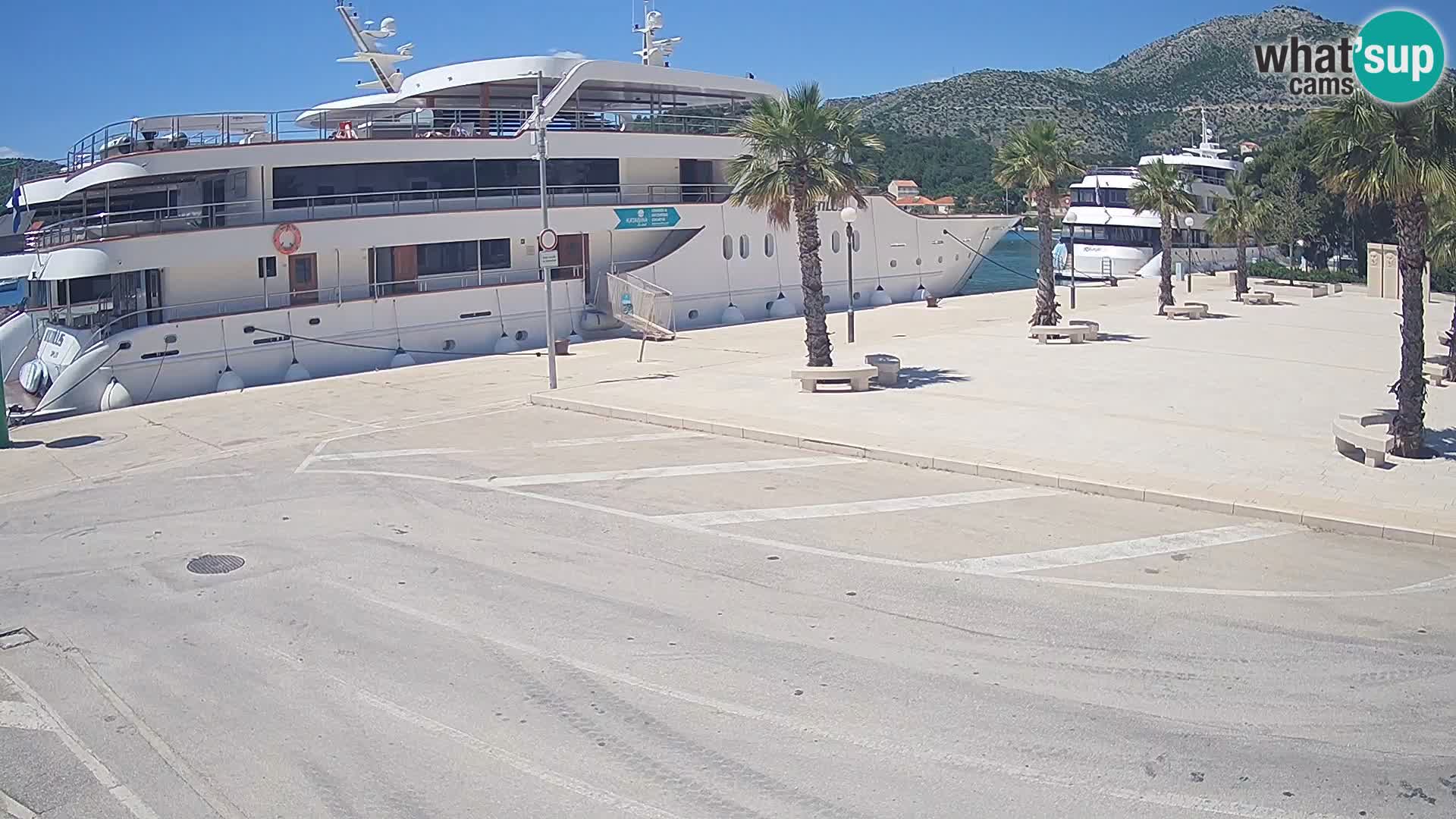 Livecam Slano – Dubrovnik Neretva region webcam Croatie