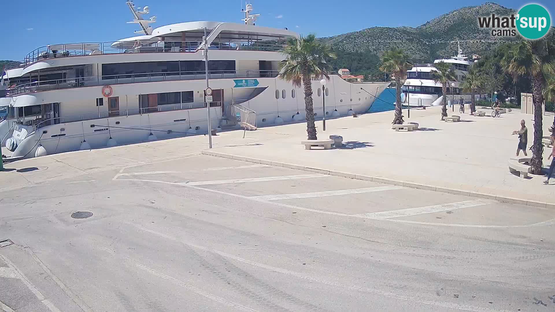Livecam Slano – Dubrovnik Neretva region webcam Croatie
