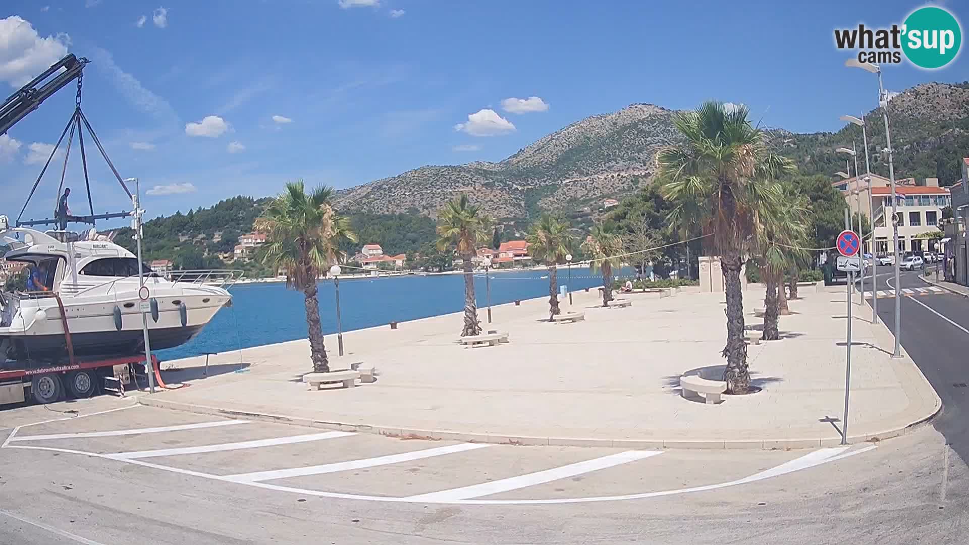 Livecam Slano – Dubrovnik Neretva region webcam Croatie
