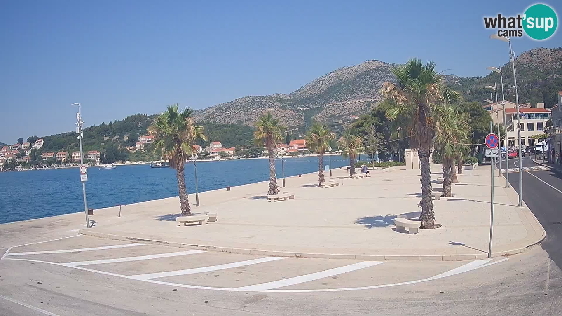 Livecam Slano – Dubrovnik Neretva region webcam Croatie