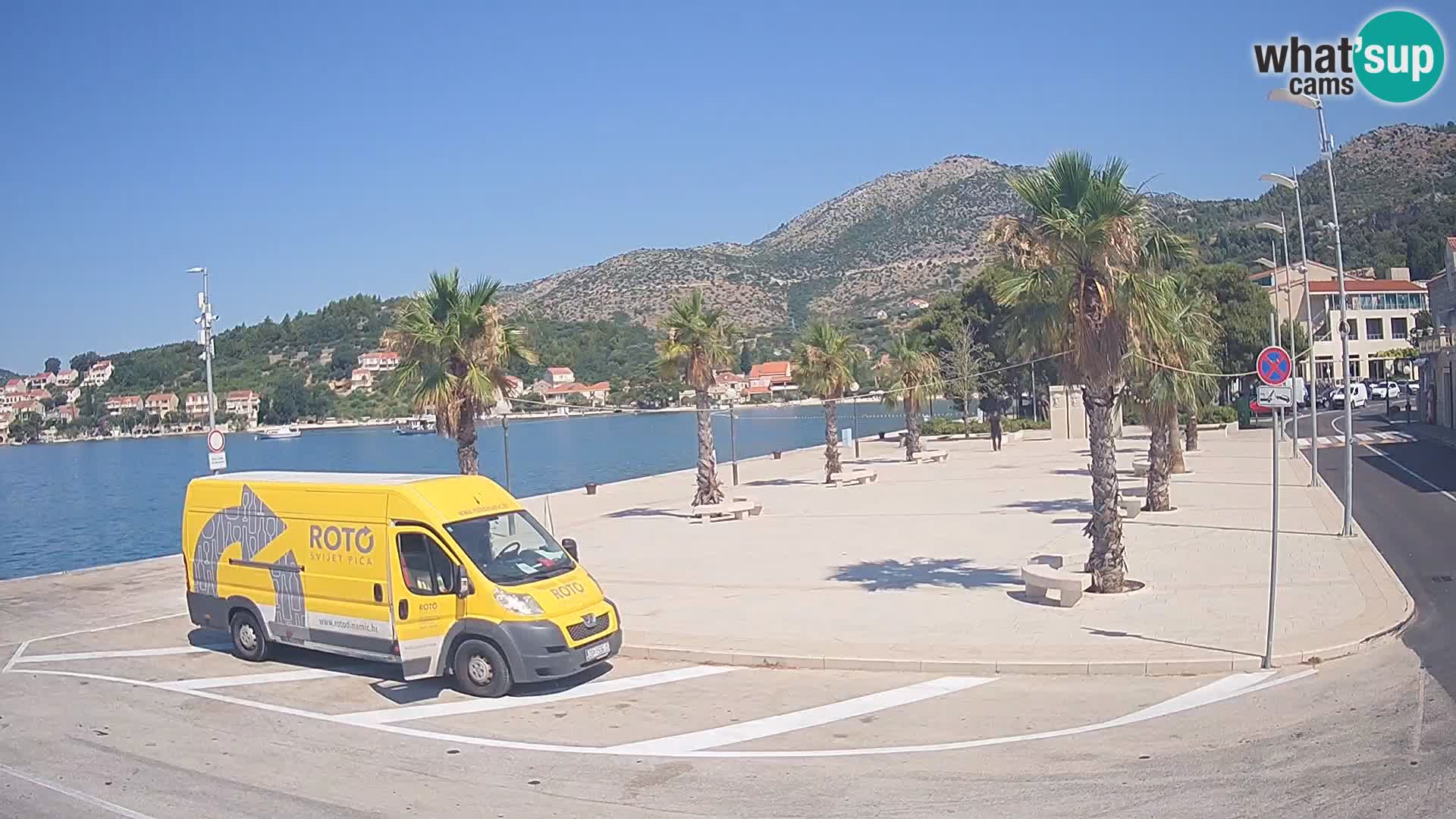 Livecam Slano – Dubrovnik Neretva region webcam Croatie