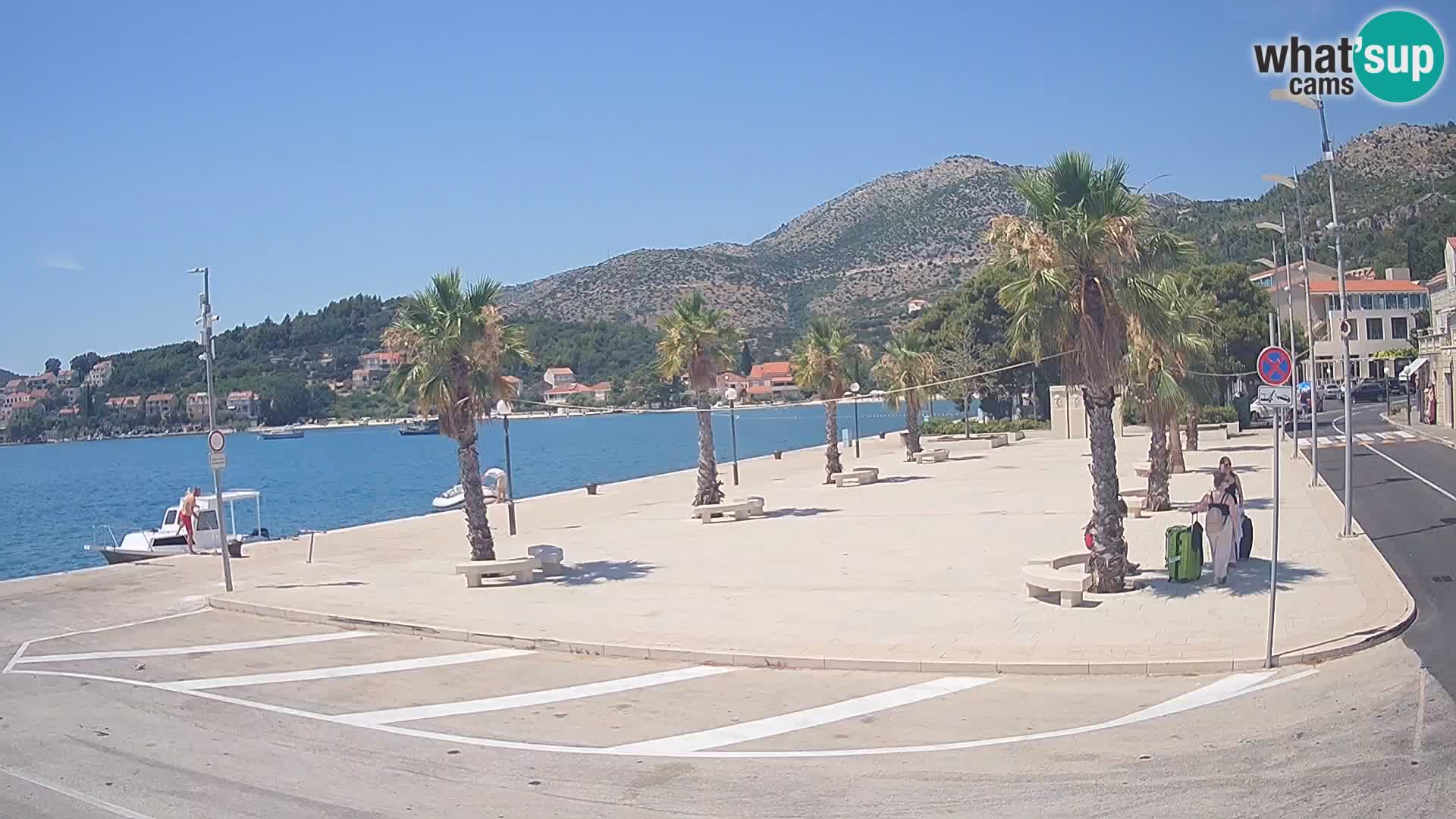 Livecam Slano – Dubrovnik Neretva region webcam Croatie