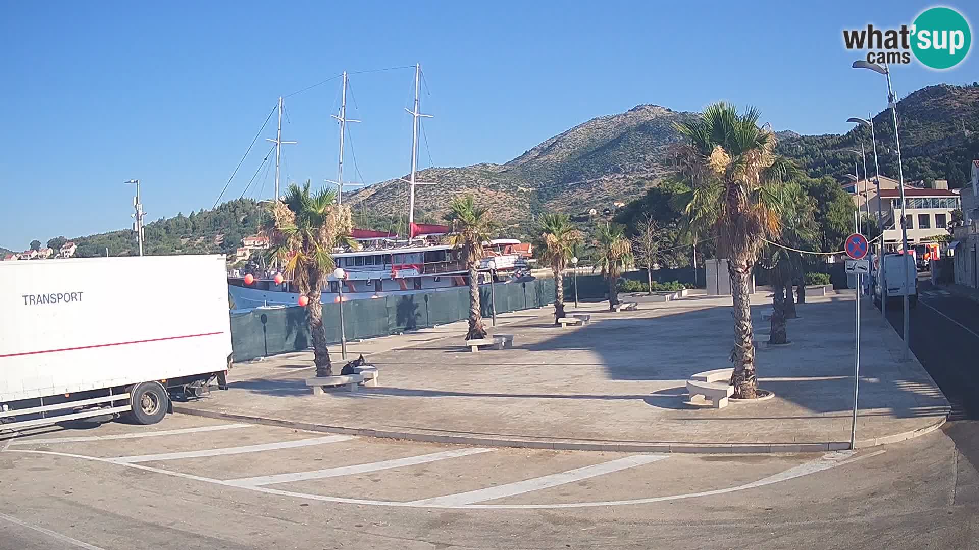 Livecam Slano – Dubrovnik Neretva region webcam Croatie