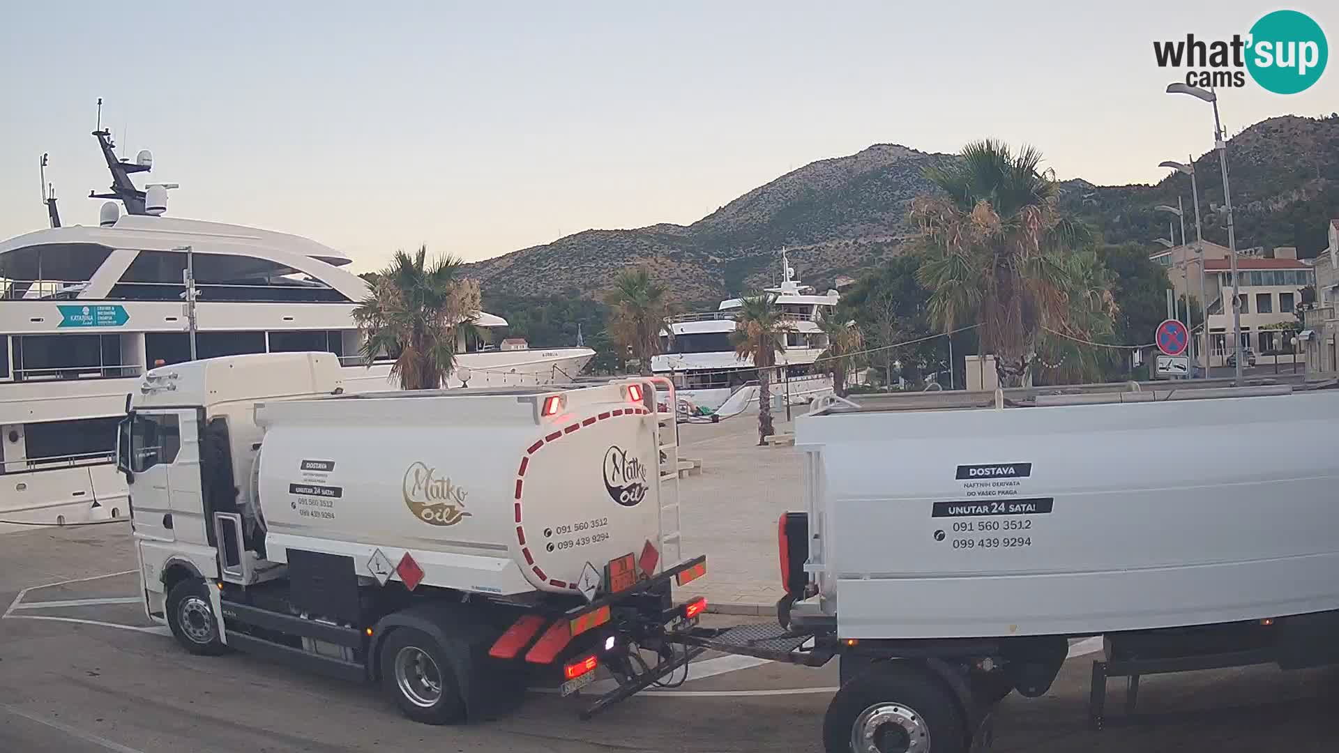 Livecam Slano – Dubrovnik Neretva region webcam Croatie