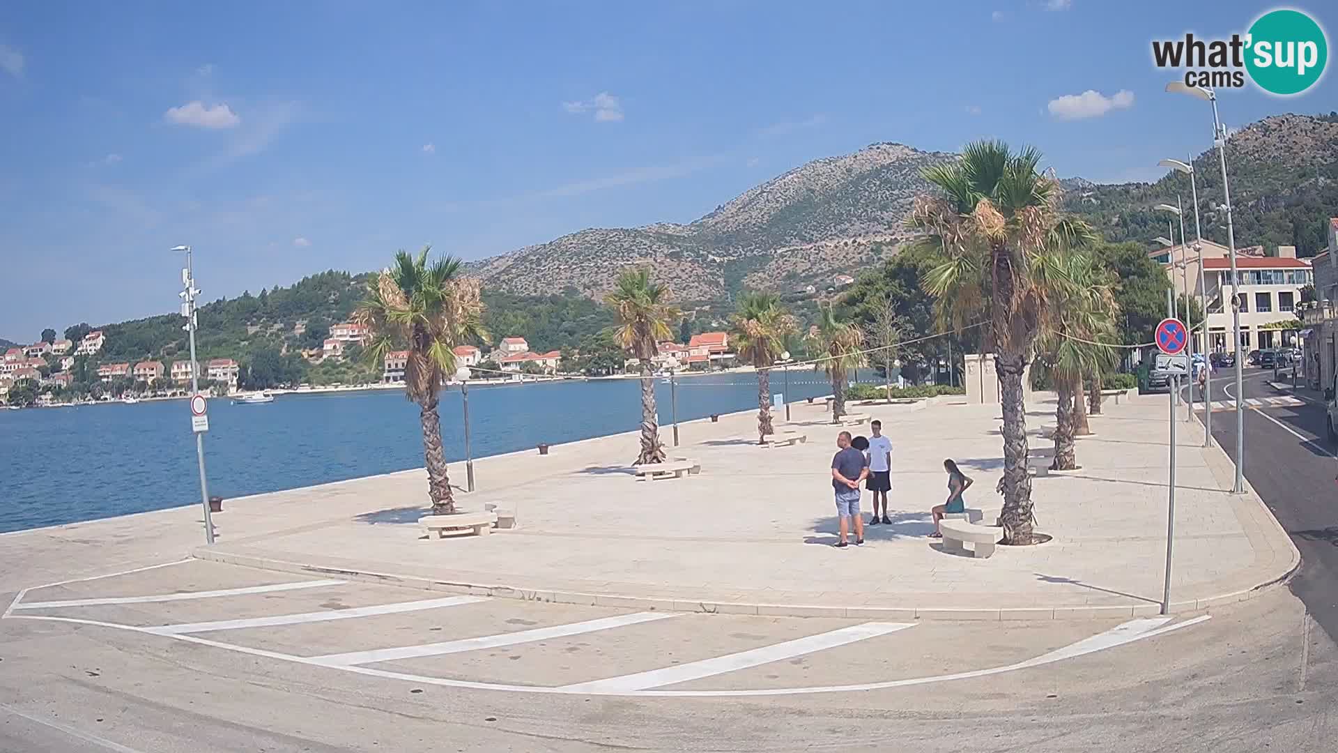Livecam Slano – Dubrovnik Neretva region webcam Croatie