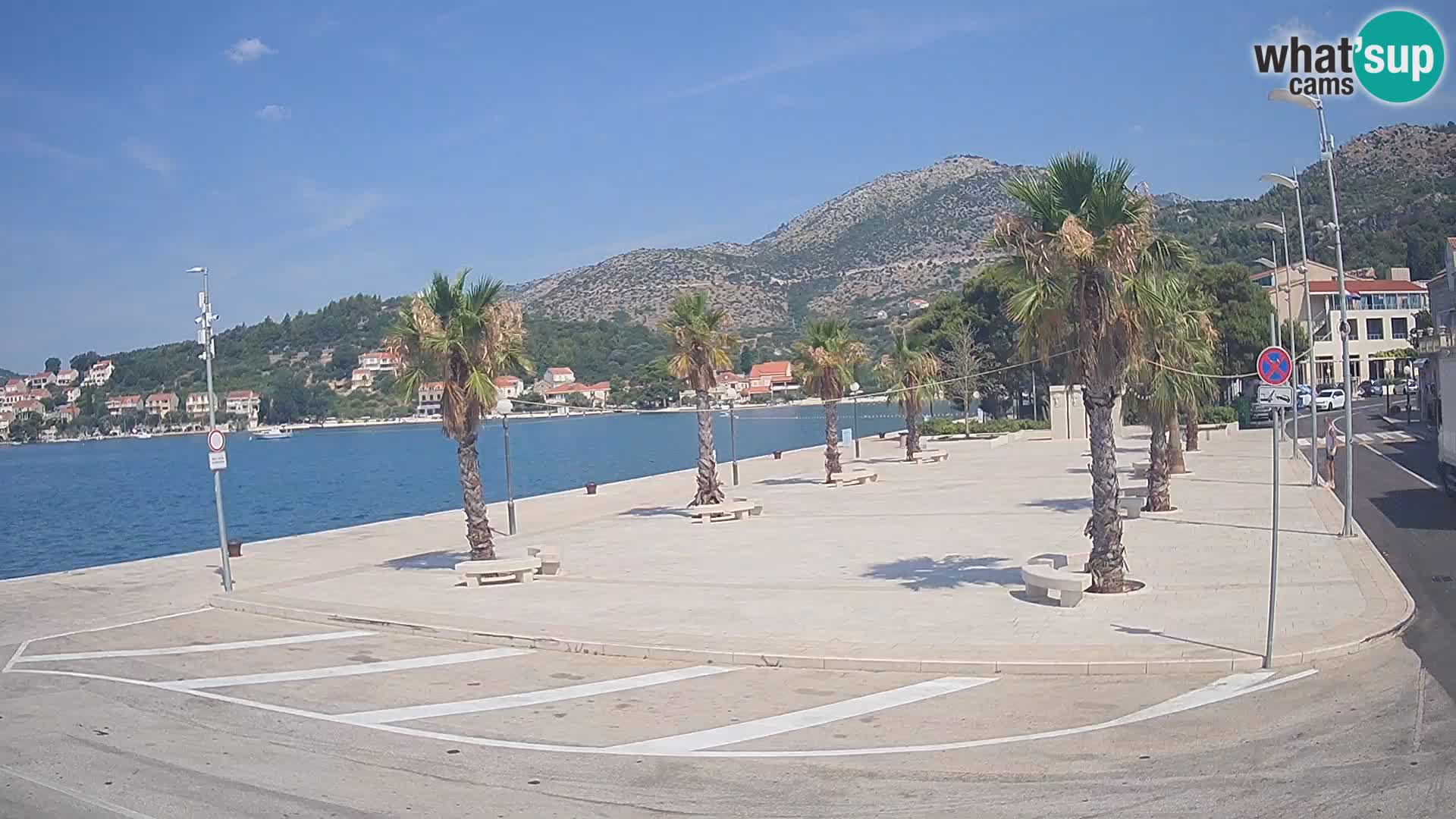 Livecam Slano – Dubrovnik Neretva region webcam Croatie