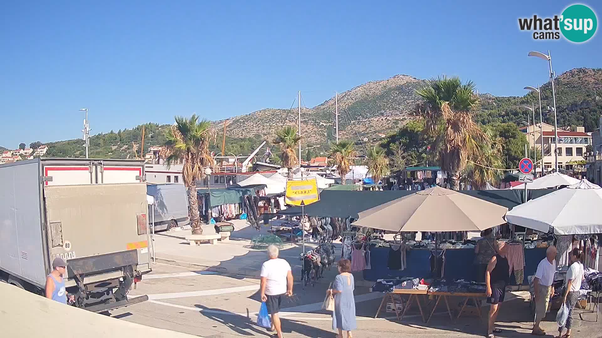 Live cam Slano – Dubrovnik Neretva region webcam Croatia