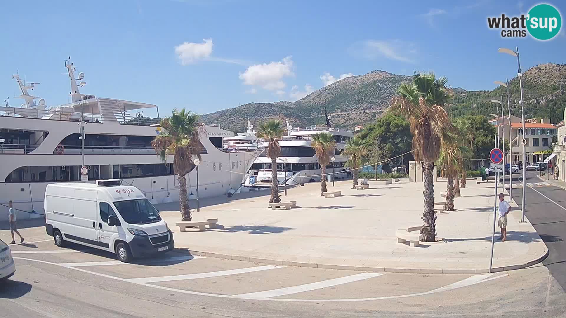 Livecam Slano – Dubrovnik Neretva region webcam Croatie