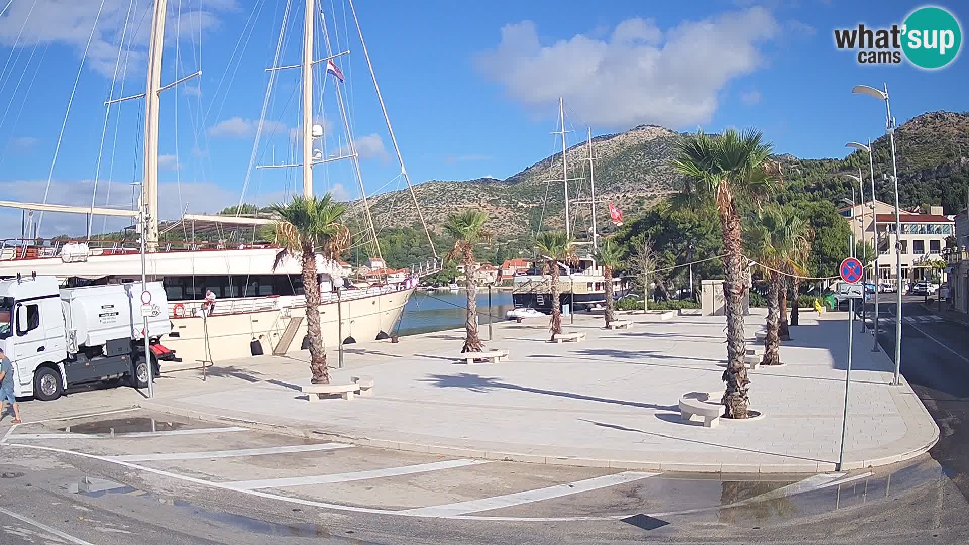 Livecam Slano – Dubrovnik Neretva region webcam Croatie