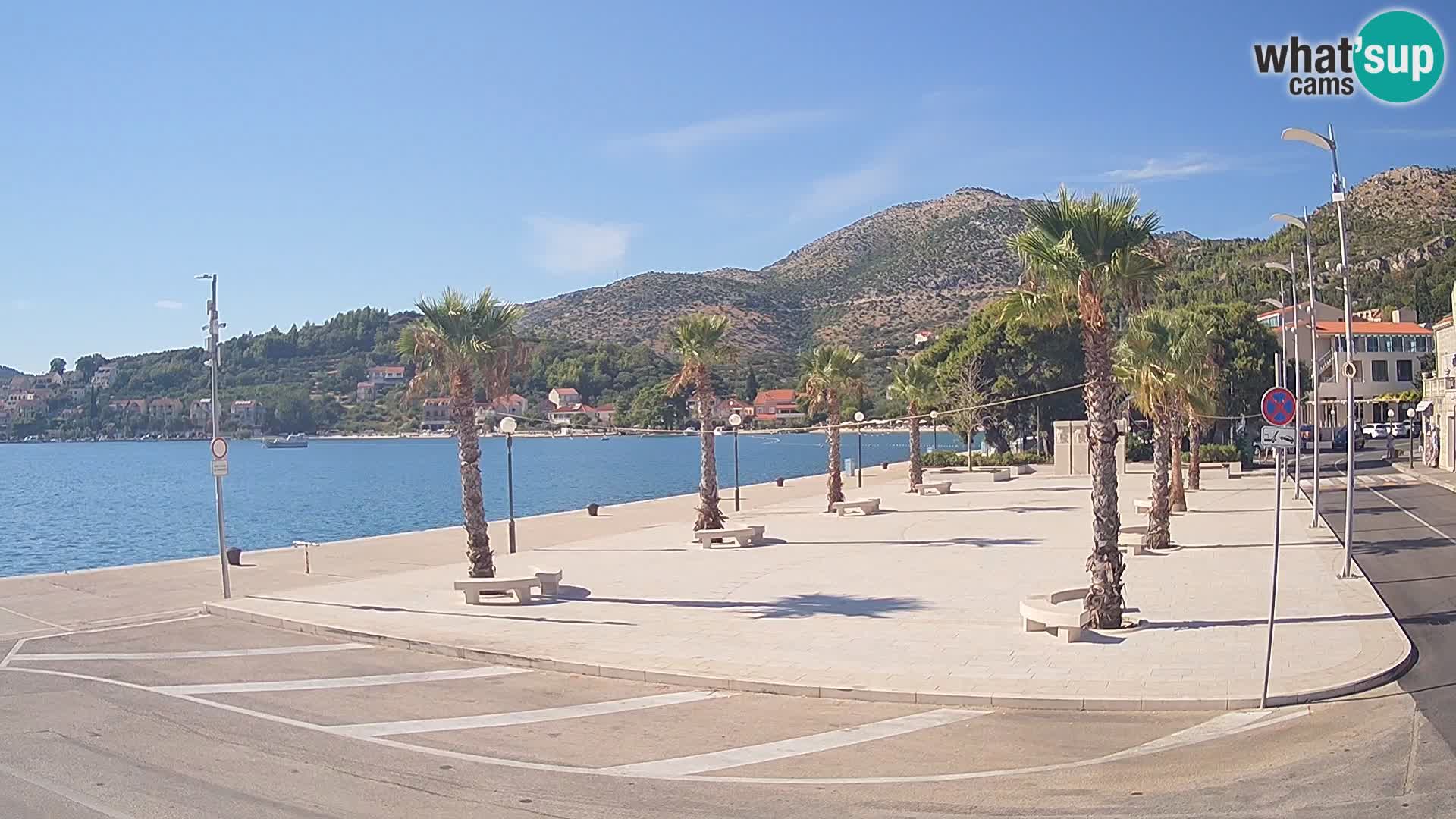 Livecam Slano – Dubrovnik Neretva region webcam Croatie