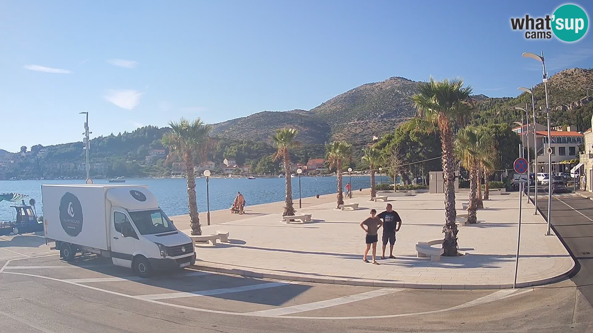 Livecam Slano – Dubrovnik Neretva region webcam Croatie