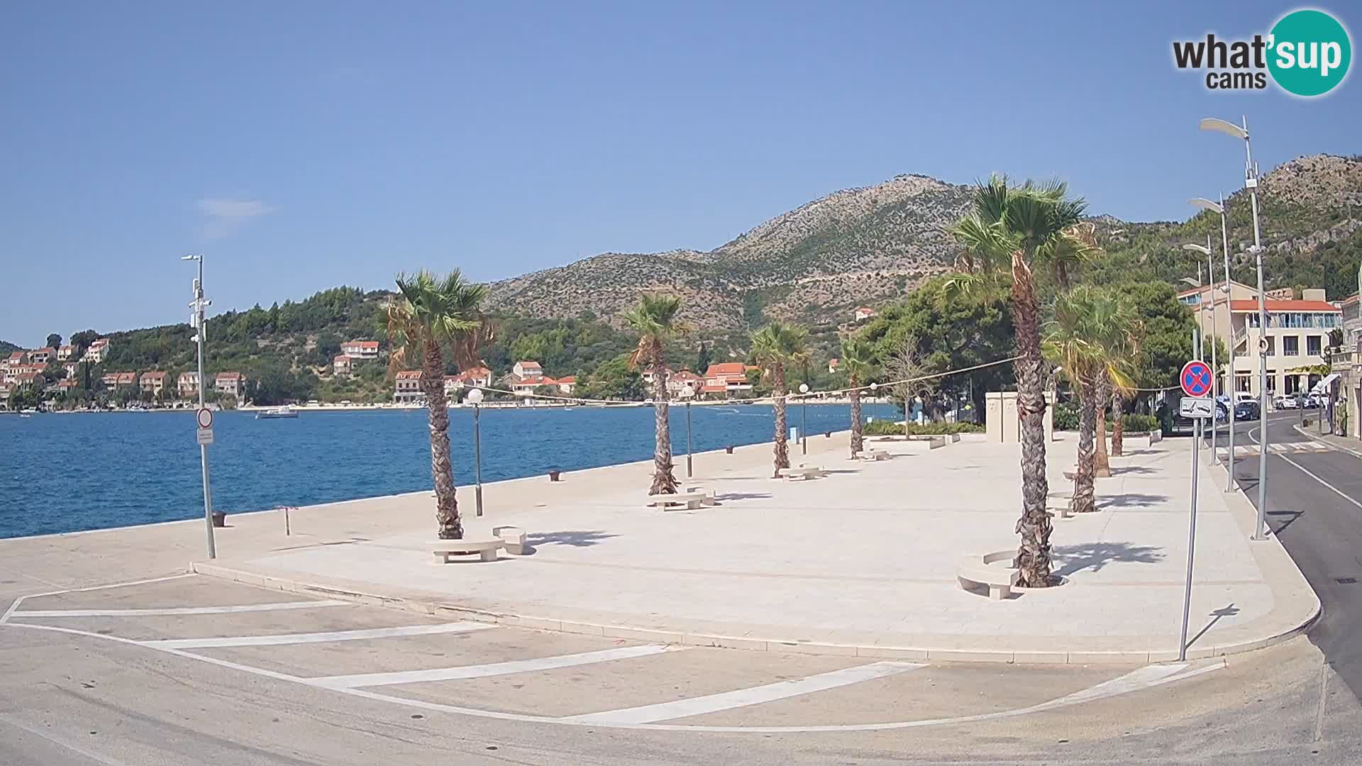 Livecam Slano – Dubrovnik Neretva region webcam Croatie