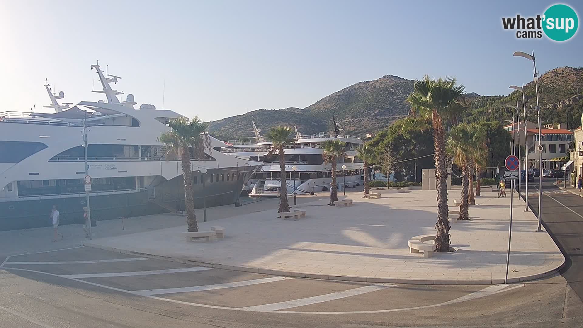 Livecam Slano – Dubrovnik Neretva region webcam Croatie