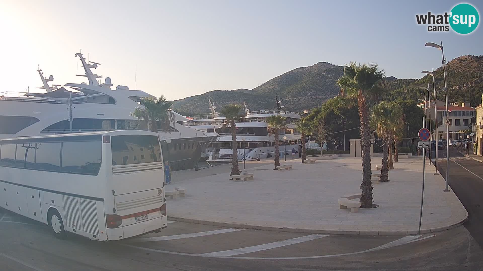 Livecam Slano – Dubrovnik Neretva region webcam Croatie