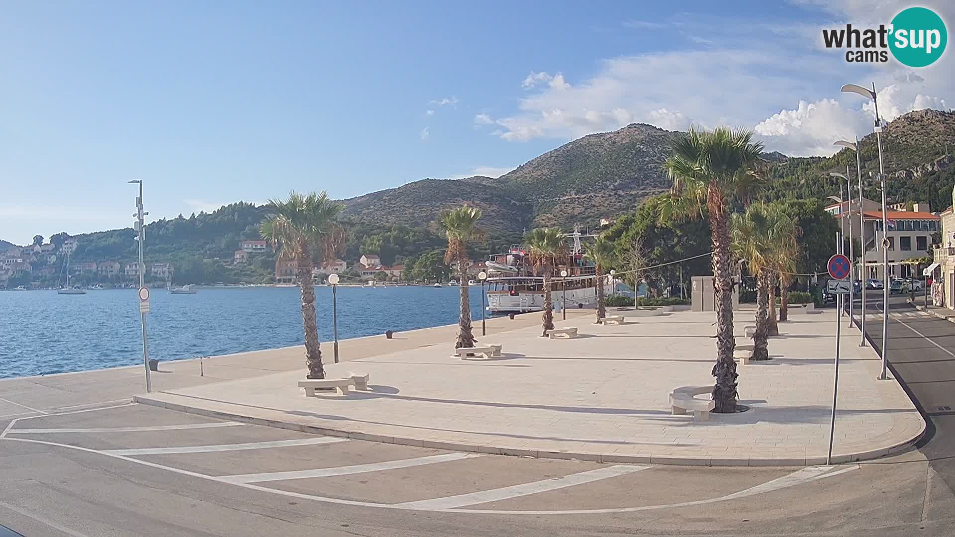 Livecam Slano – Dubrovnik Neretva region webcam Croatie