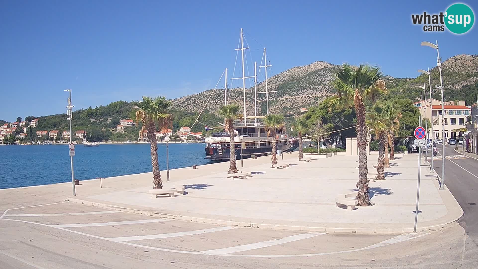 Livecam Slano – Dubrovnik Neretva region webcam Croatie