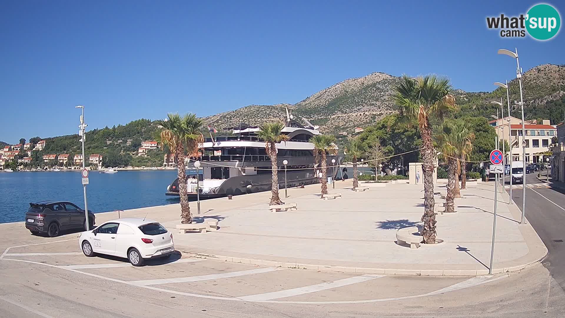 Livecam Slano – Dubrovnik Neretva region webcam Croatie