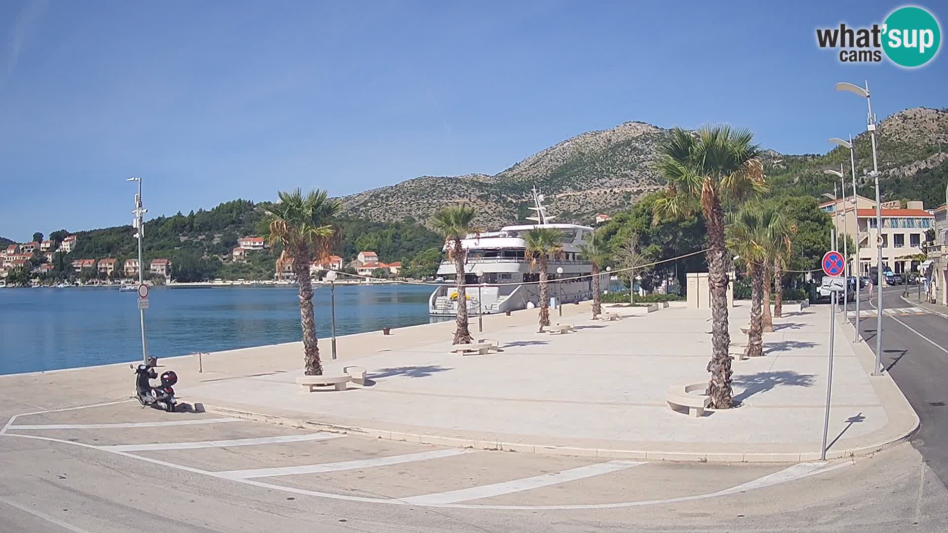 Livecam Slano – Dubrovnik Neretva region webcam Croatie